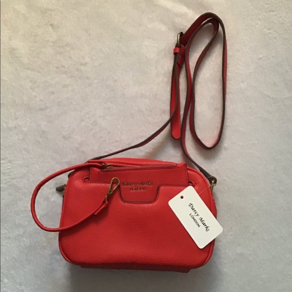 Darcy Marks London Handbags - Darcy Marks London hand bag color red
